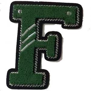 Embroidery patches toothbrush Embroidery logo for garments