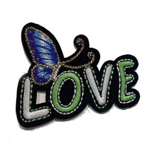 Iron On Embroidery Patches butterfly for Jacket